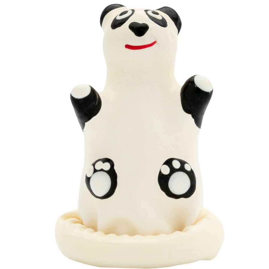 CONDOMERIE - HANDPAINTED NOVELTY CONDOMS PANDA MODEL 1 5