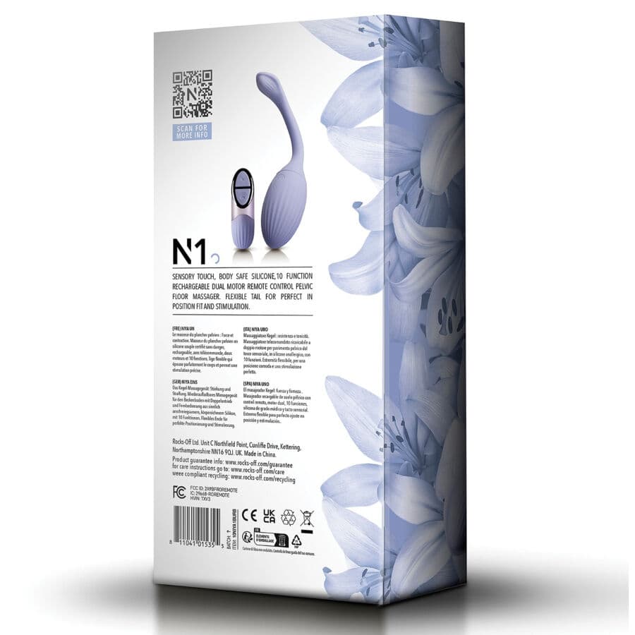 NIYA - N1 KEGEL PELVIC MASSAGER WITH REMOTE CONTROL 5