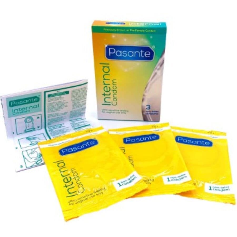 PASANTE - INTERNAL CONDOM NON-LATEX 3 UNITS 2