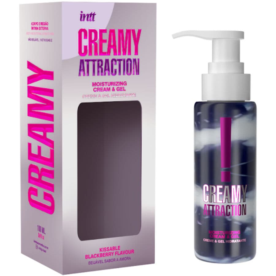 INTT RELEASES - KISSABLE BLACKBERRY FLAVOR CREAM AND GEL 100 ML 4