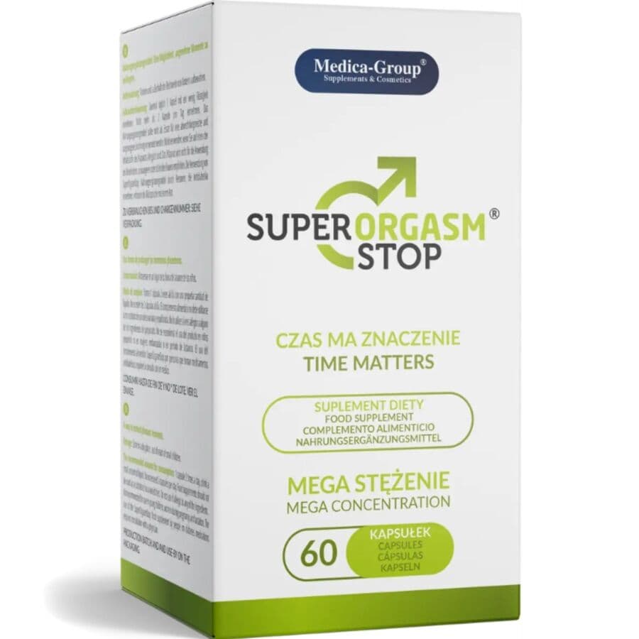 MEDICA GROUP - SUPER ORGASM STOP DELAY FOR MEN 60 CAPSULES 2