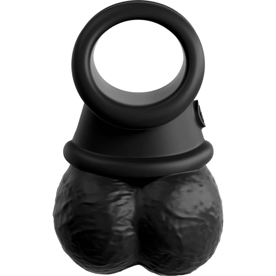 KING COCK - THE CROWN JEWELS WEIGHTED SWINGING BALLS SILICONE 3