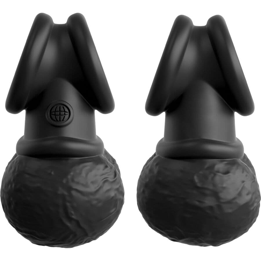 KING COCK - THE CROWN JEWELS WEIGHTED SWINGING BALLS SILICONE 5