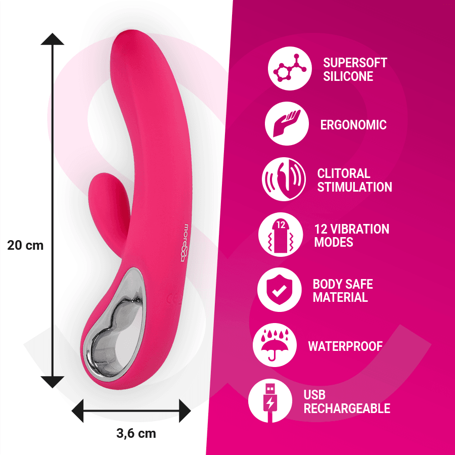 MORESSA - TROY PREMIUM SILICONE RECHARGEABLE 4
