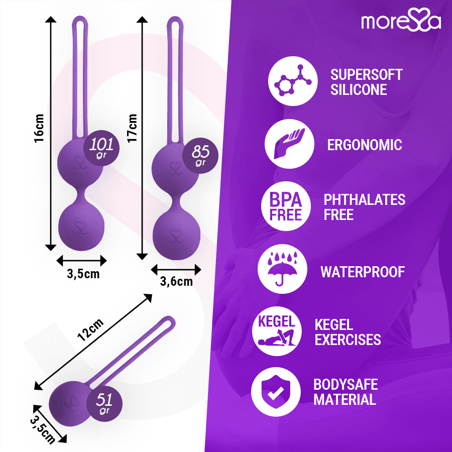 MORESSA - OSIAN SET PREMIUM LILAC SILICONE 4