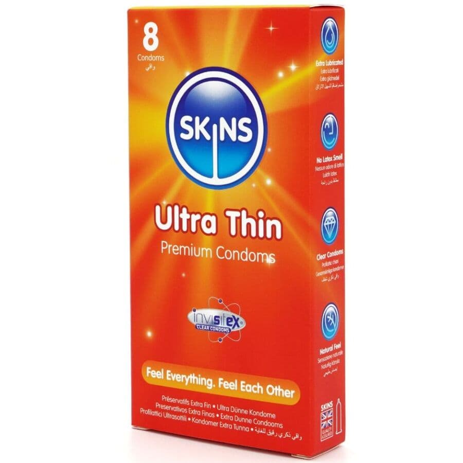 SKINS - ULTRA THIN PREMIUM CONDOMS PACK 8 2