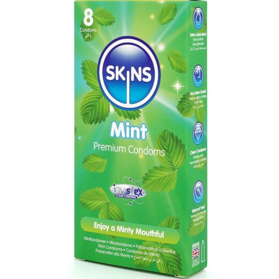 SKINS - MINT PREMIUM CONDOMS PACK 8 2
