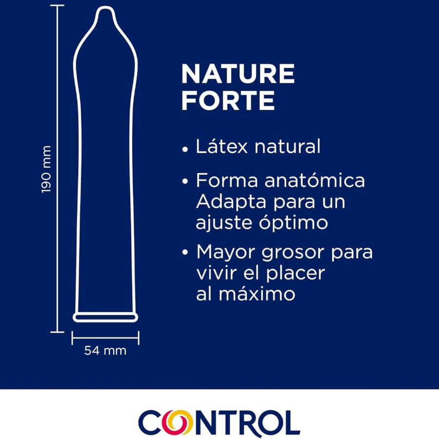 CONTROL - NATURE FORTE CONDOMS 144 UNITS 2