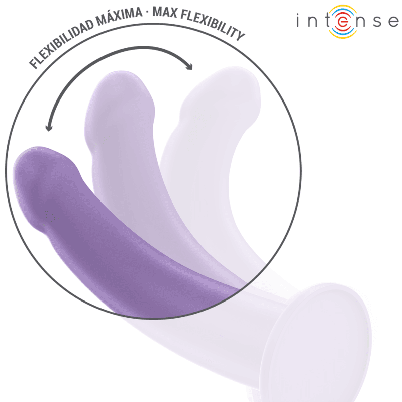 INTENSE - EDDIE VIBRATOR 17.5 CM 10 VIBRATIONS PURPLE REMOTE CONTROL 5