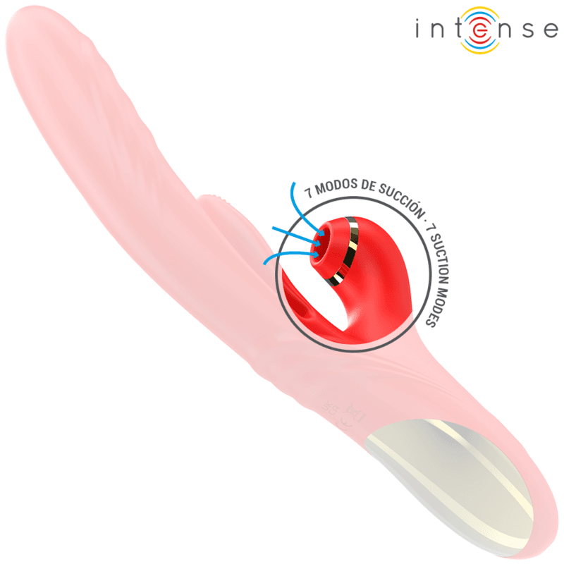 INTENSE - KAROL MULTIFUNCTION VIBRATOR THRUST & STIMULATION & STIMULATING WAVES RED 3