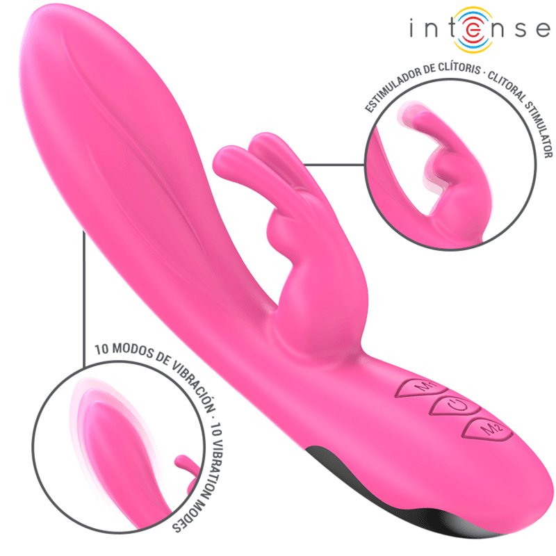 INTENSE - RANDALL RABBIT VIBRATOR 10 VIBRATIONS PINK 2