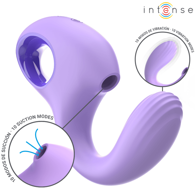 INTENSE - BAXTER VIBRATOR & STIMULATOR VIOLET 2