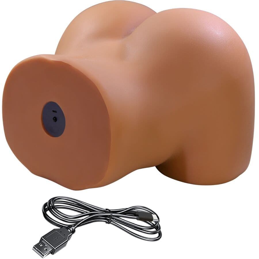 CRAZY BULL - WENDY REALISTIC FEMALE BUTT VIBRATOR AND SUCKER WITH SOUND 11 KG 5