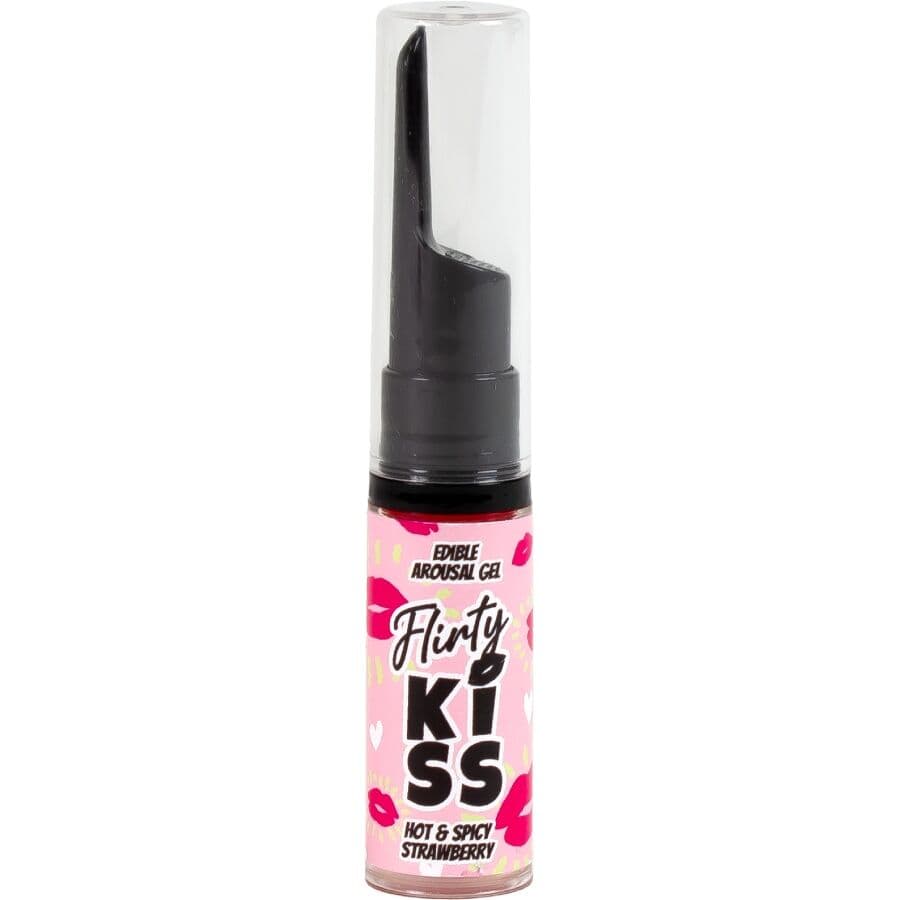 SECRETPLAY - FLIRTY KISS GELS WITH ORAL SEX EFFECTS STRAWBERRY & MINT 2 x 8 GR 2