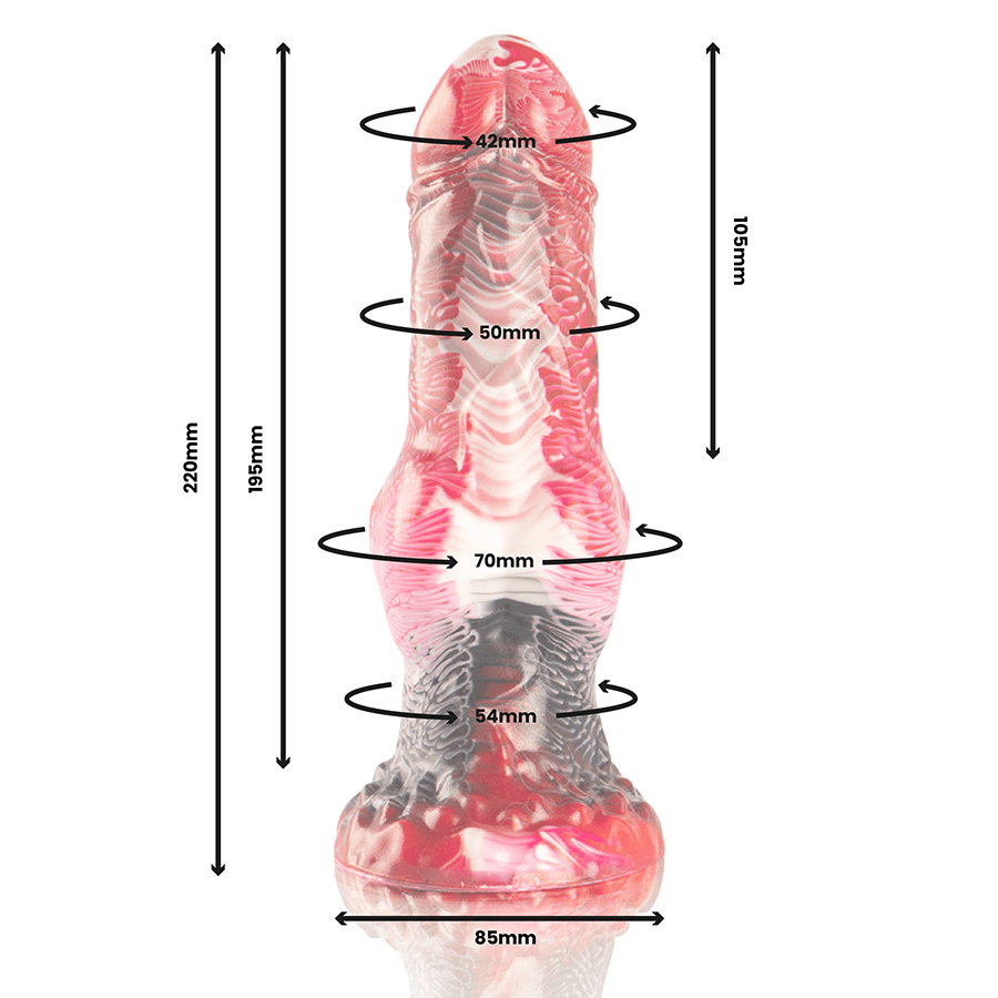 EPIC - HELIOS DILDO WITH TESTICLES HEAT AND ECSTASY 3
