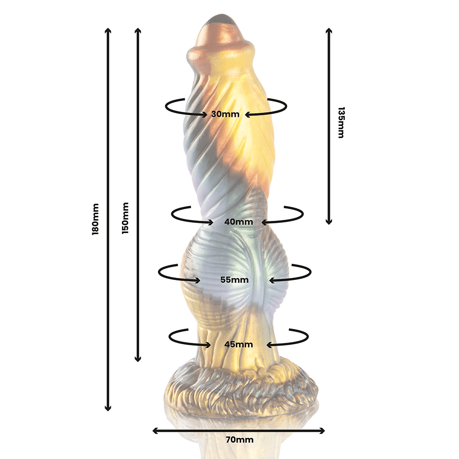 EPIC - PHOENIX DILDO THE RESURGENCE OF PLEASURE RECHARGEABLE REMOTE CONTROL 4