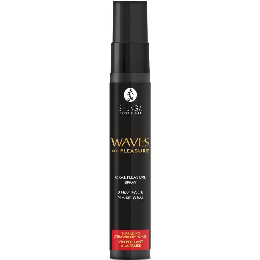 SHUNGA - WAVES PLEASURE SPRAY ORAL SEDUCTIVE STRAWBERRY 20 ML 2