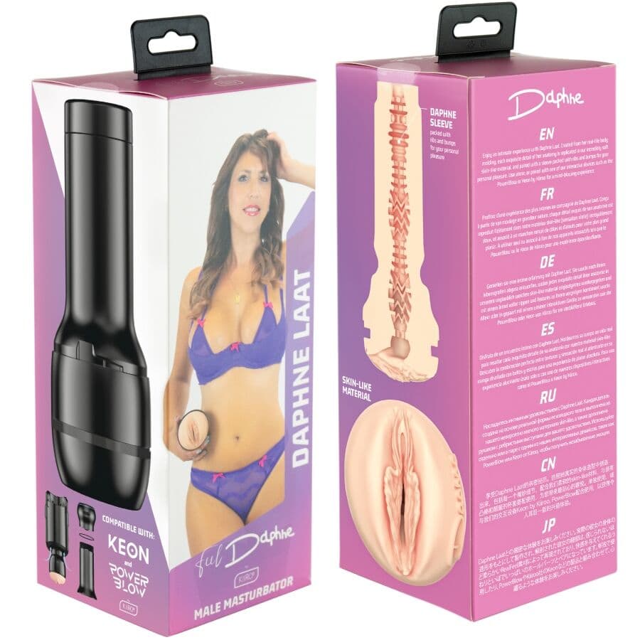 KIIROO - FEEL DAPHNE LAAT STARS COLLECTION STROKERS POWERBLOW COMPATIBLE 2
