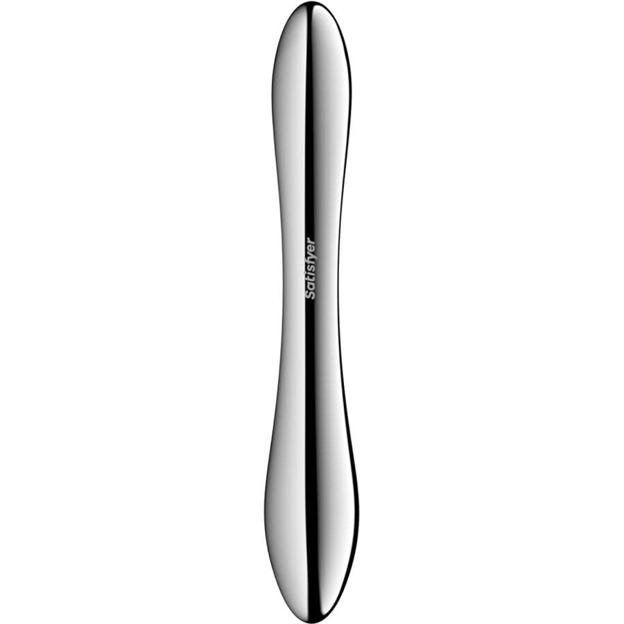 SATISFYER - PURE GRAVITY 1 STAINLESS STEEL DOUBLE-ENDED DILDO 4