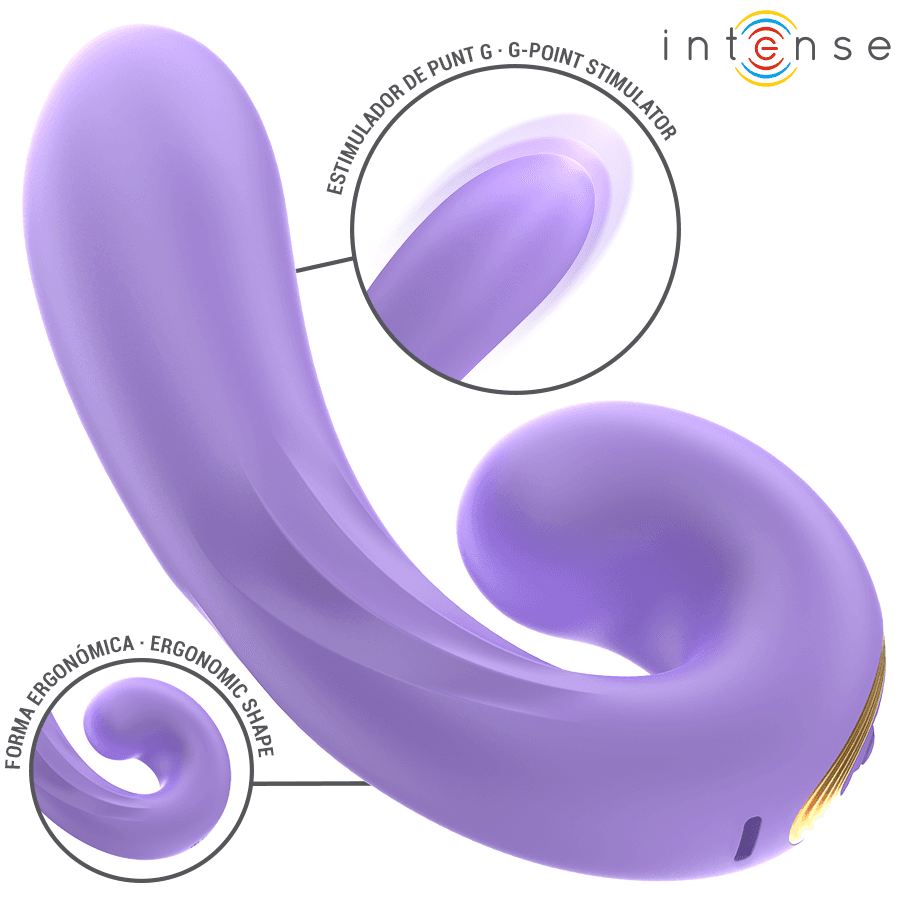 INTENSE - MERYL DOUBLE VIBRATION CLITORIS STIMULATOR 5