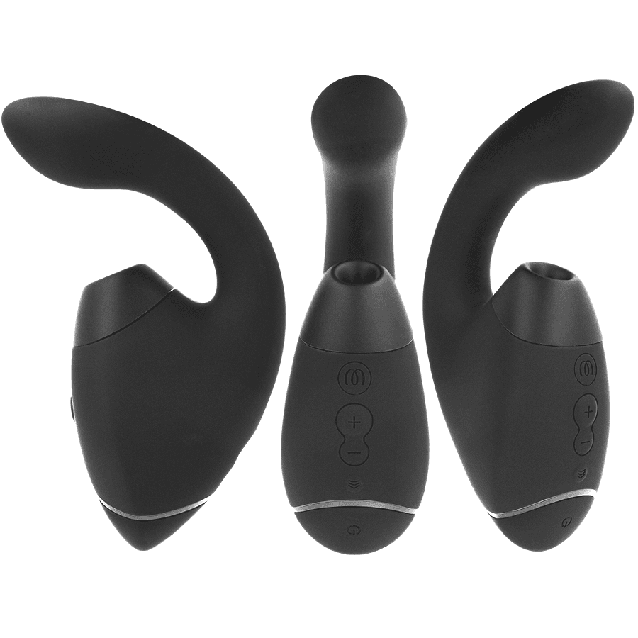 WOMANIZER - DUO NEXT DUAL CLITORAL & G-SPOT STIMULATOR BLACK 2