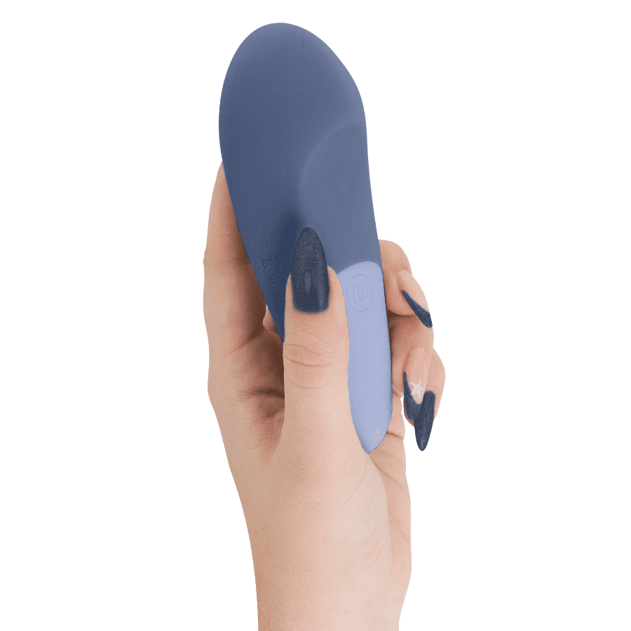 WOMANIZER - VIBE LAY-ON SILENT VIBRATOR DARK BLUE 4