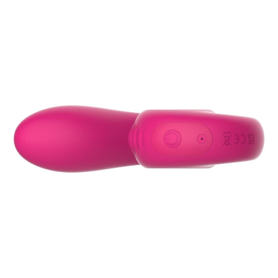SNAIL VIBE - GIZI LITE DUAL G-SPOT & CLITORAL PINK VIBRATOR 3