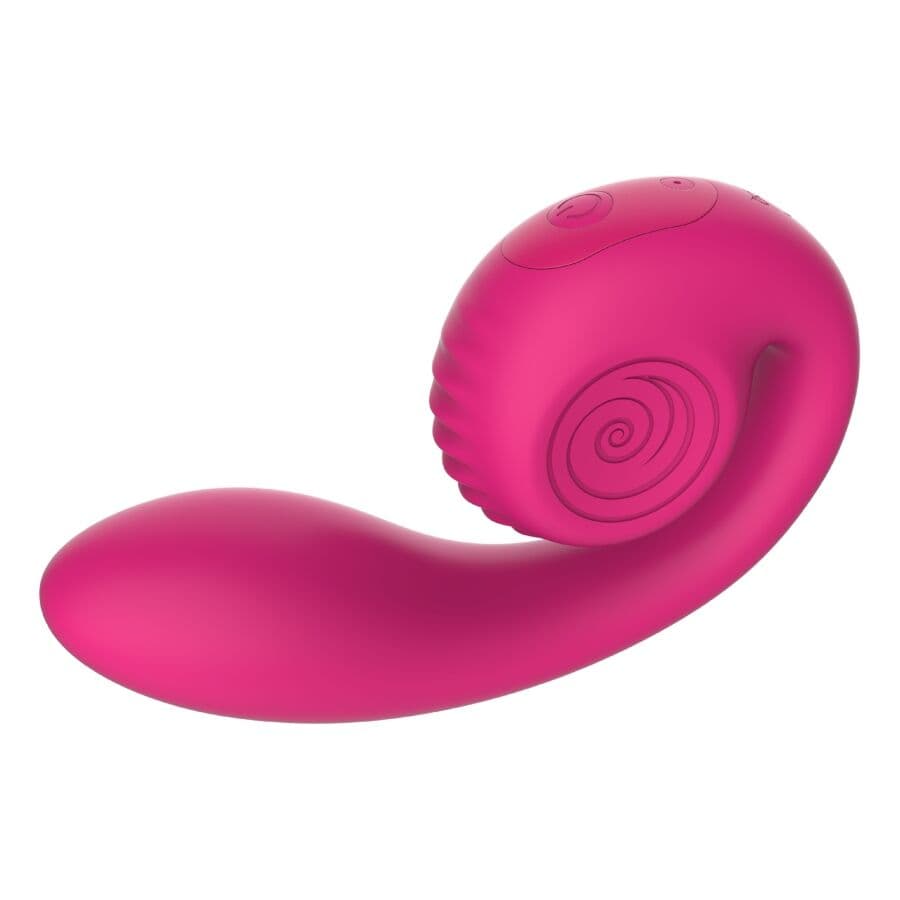 SNAIL VIBE - GIZI LITE DUAL G-SPOT & CLITORAL PINK VIBRATOR 2