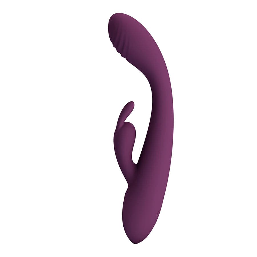 PRETTY LOVE - EMMA RABBIT PURPLE VIBRATOR WITH STIMULATOR 2