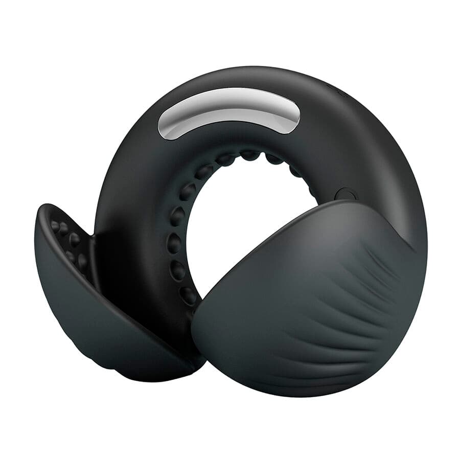 PRETTY LOVE - QUENTIN PENIS RING WITH TESTICULAR STIMULATOR 3