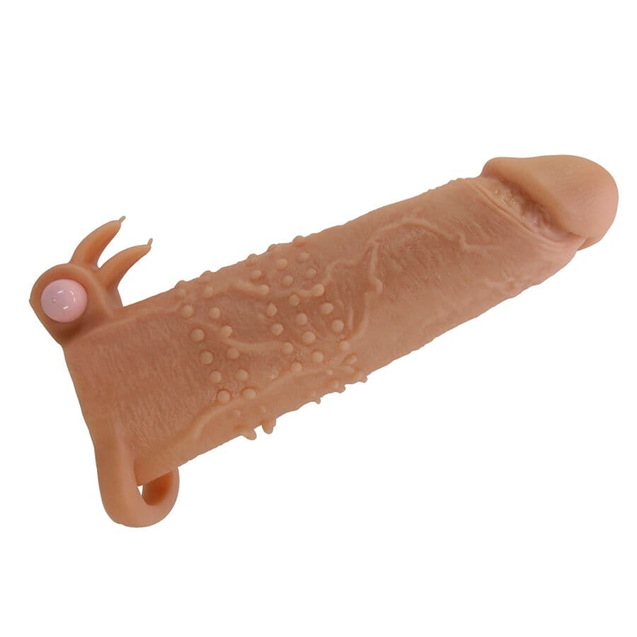 PRETTY LOVE - QUILLON PENIS SLEEVE WITH CLITORAL STIMULATOR AND VIBRATION 4