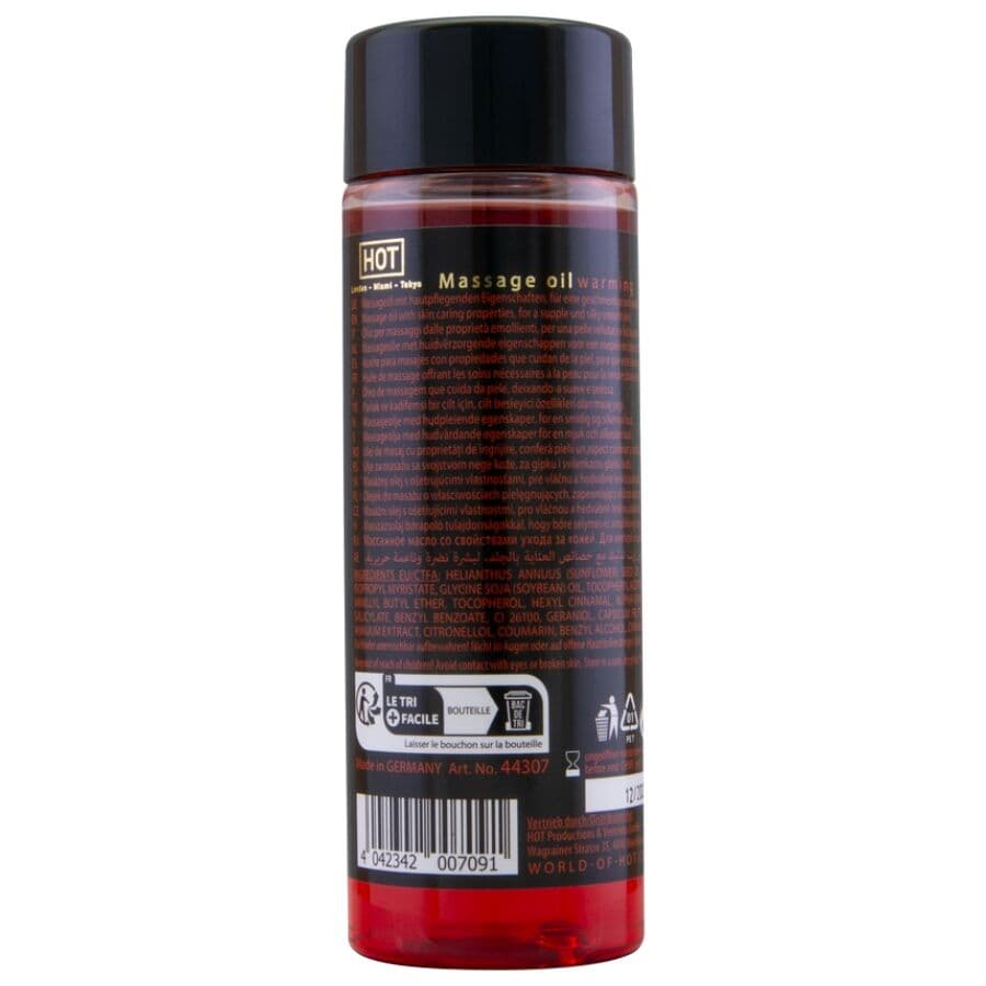 HOT - MASSAGE OIL WARMING 100 ML 2