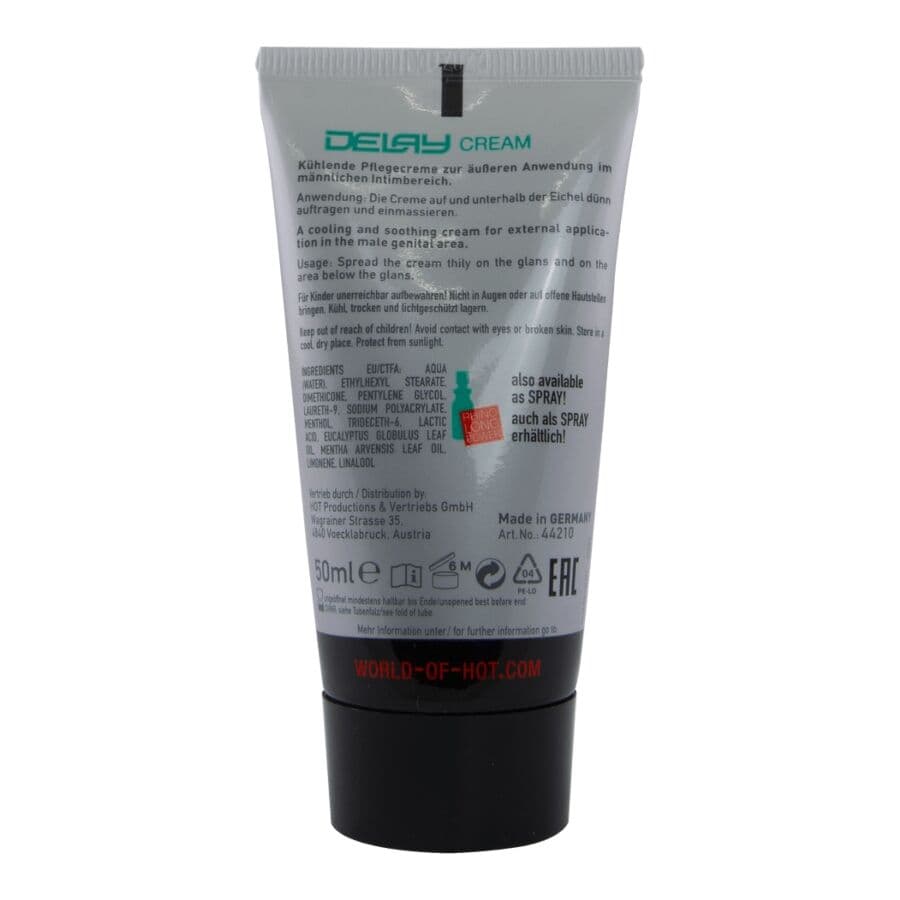 HOT - DELAY CREAM 50 ML 4