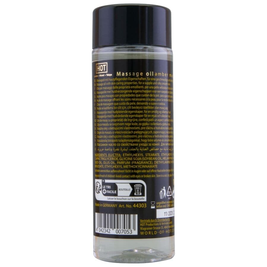 HOT - MASSAGE OIL AMBER & MUSK 100 ML 2