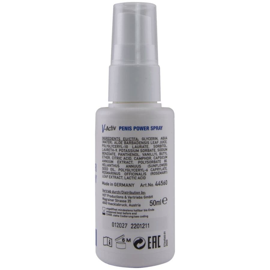HOT - V-ACTIV PENIS POWER SPRAY FOR MEN 50 ML 2