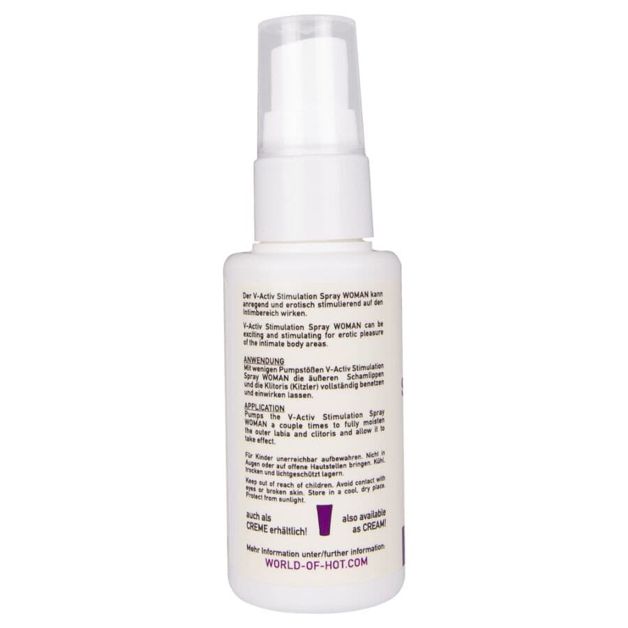 HOT - V-ACTIV STIMULATION SPRAY FOR WOMAN 50 ML 4