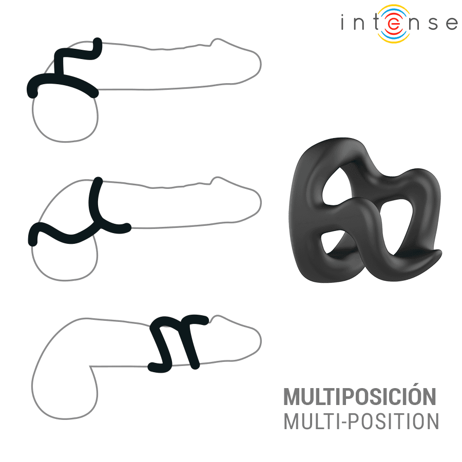 INTENSE - CHARLES ADJUSTABLE PENIS RING MODEL 11 3