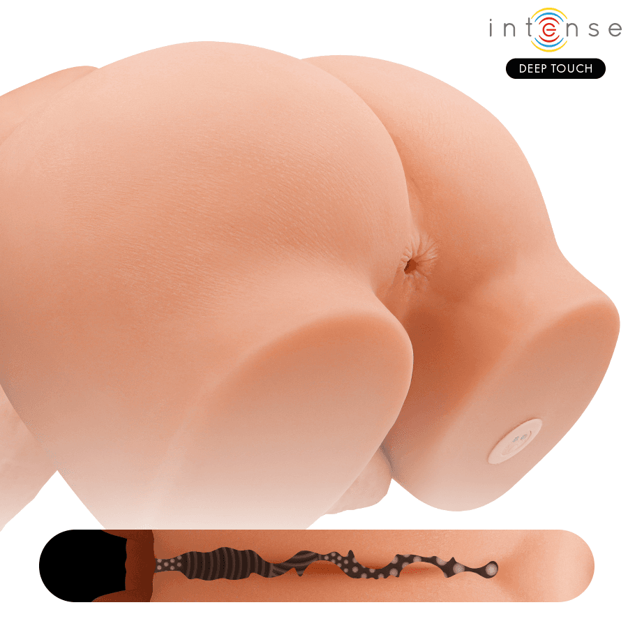 INTENSE DEEP TOUCH - RICHIE TORSO WITH ANUS AND REALISTIC DILDO WITH PUSHING AND VIBRATION REMOTE CONTROL 4.7 KG 5