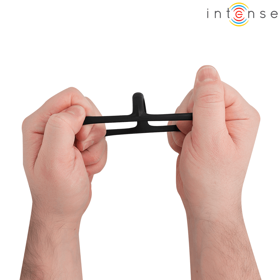 INTENSE - JOHN ADJUSTABLE TRIPLE PENIS RING MODEL 4 4