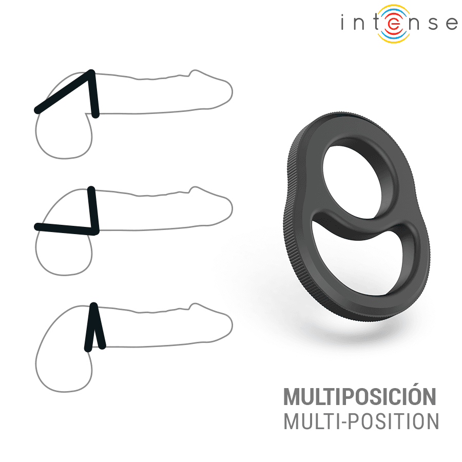 INTENSE - RICHARD DOUBLE PENIS RING MODEL 1 3