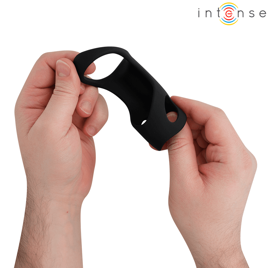 INTENSE - JEROME ADJUSTABLE VIBRATING PENIS RING MODEL 12 4