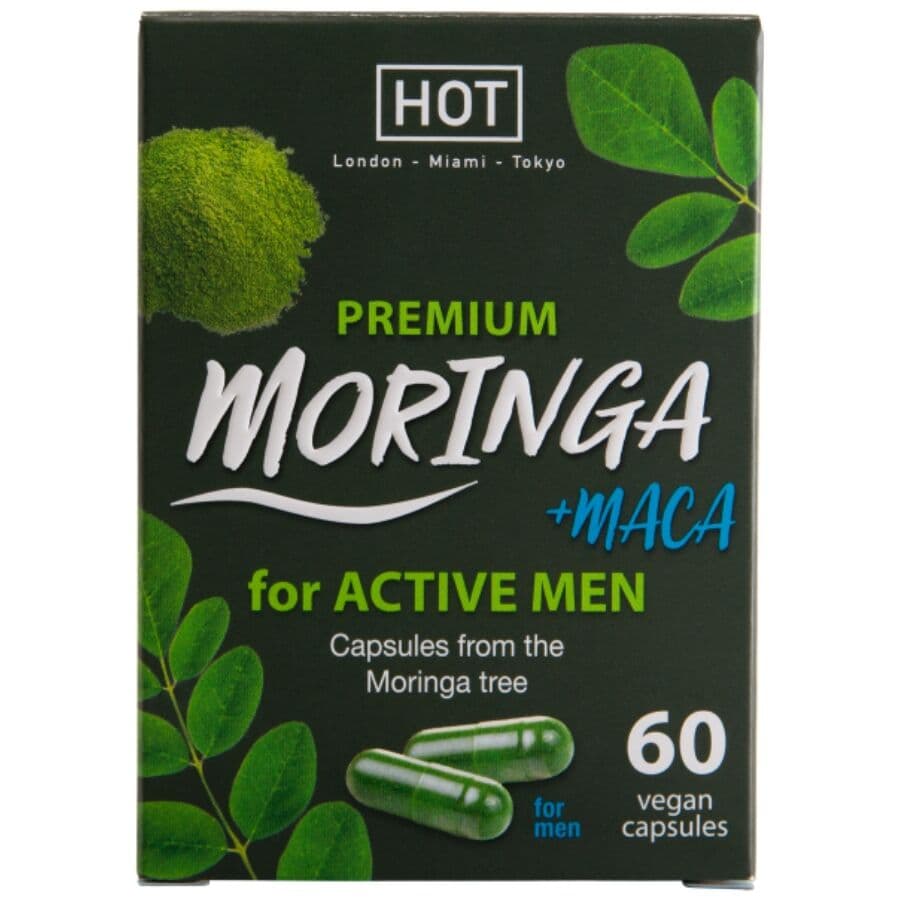 HOT - MORINGA MEN CAPS MAN 60 UNITS 2