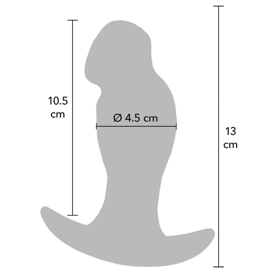 HIDDEN DESIRE - INFERNO REALISTIC BUTTPLUG 13 CM 5