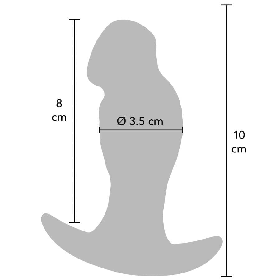 HIDDEN DESIRE - INFERNO REALISTIC BUTTPLUG 10 CM 5