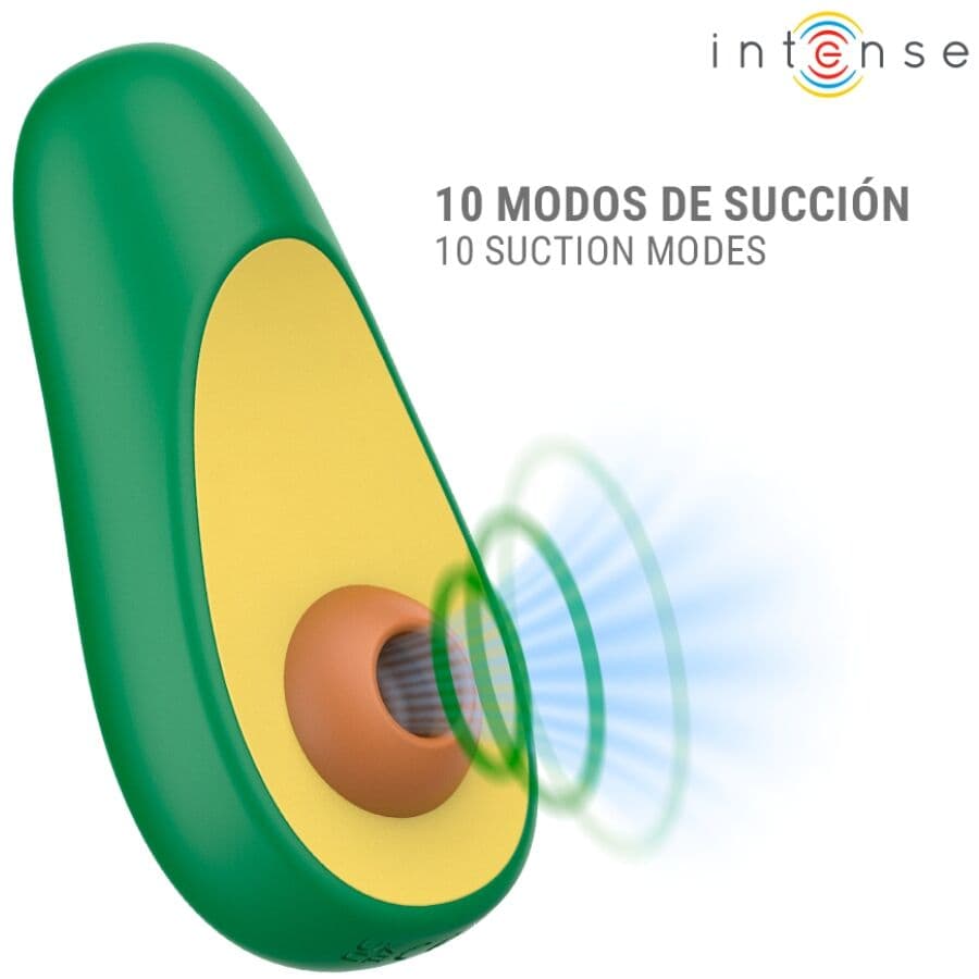 INTENSE - WAKI AVOCADO CLITORAL SUCTION STIMULATOR 3