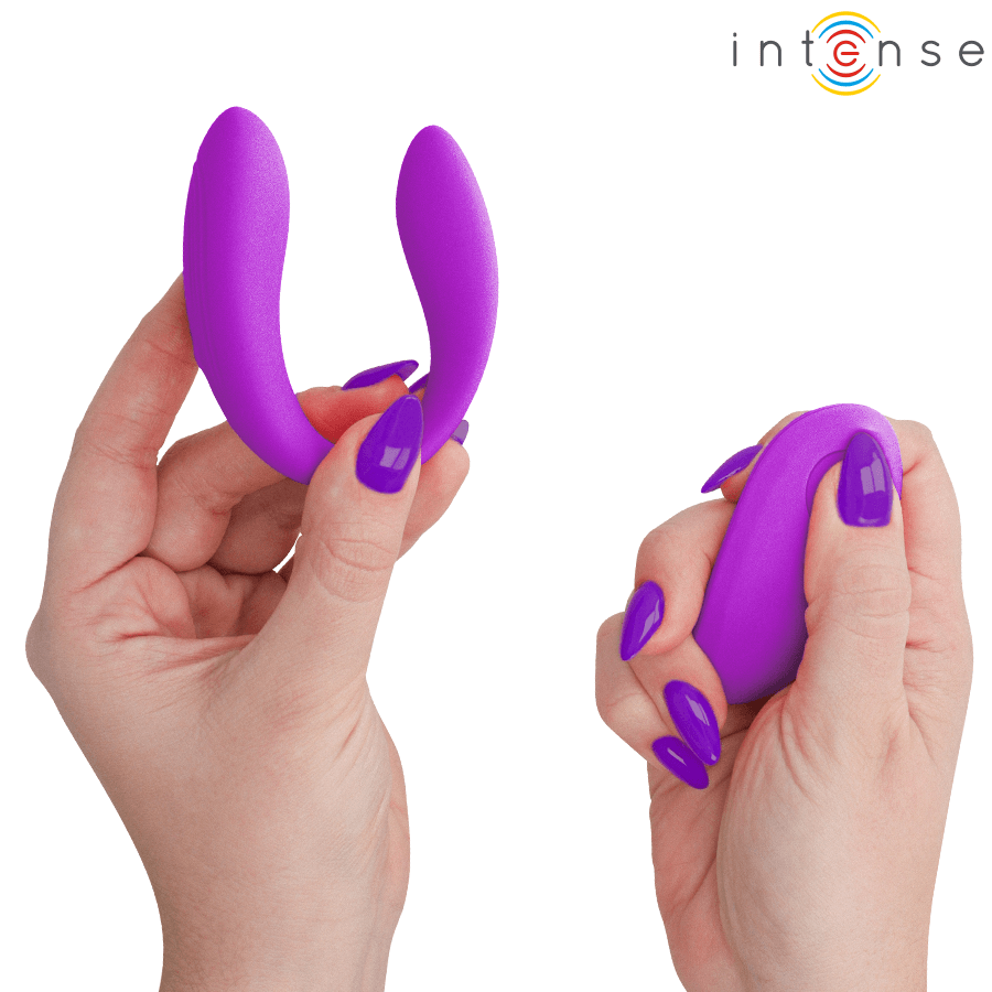 INTENSE - NORA VIBRATING CLAMP STIMULATOR PURPLE 2