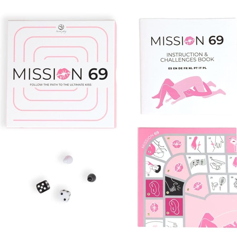 SECRET PLAY - BOARD GAME FOR COUPLES "MISSION 69" 4