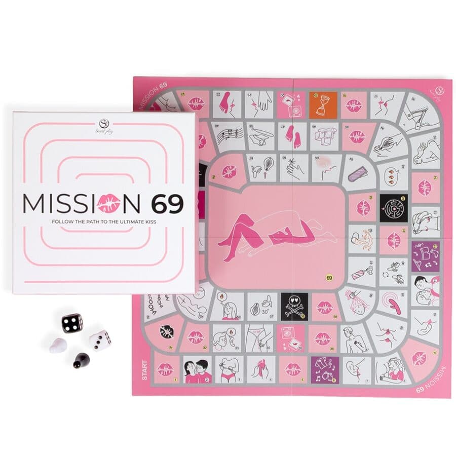 SECRET PLAY - BOARD GAME FOR COUPLES "MISSION 69" 3