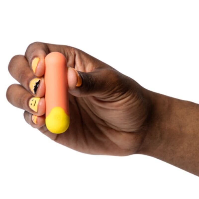 ROMP - RIOT MULTIFUNCTION VIBRATING BULLET ORANGE + YELLOW 5