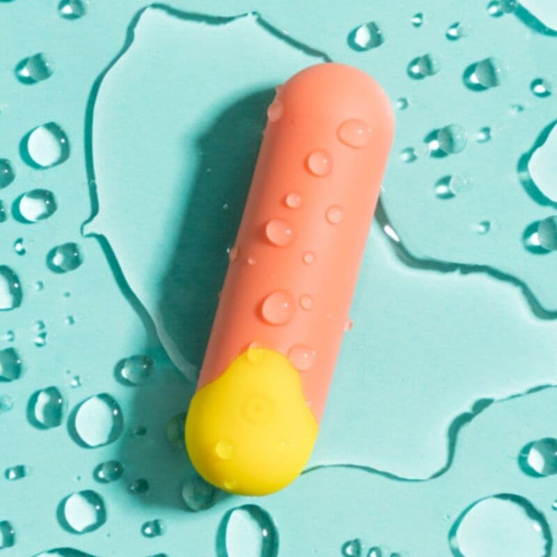 ROMP - RIOT MULTIFUNCTION VIBRATING BULLET ORANGE + YELLOW 2